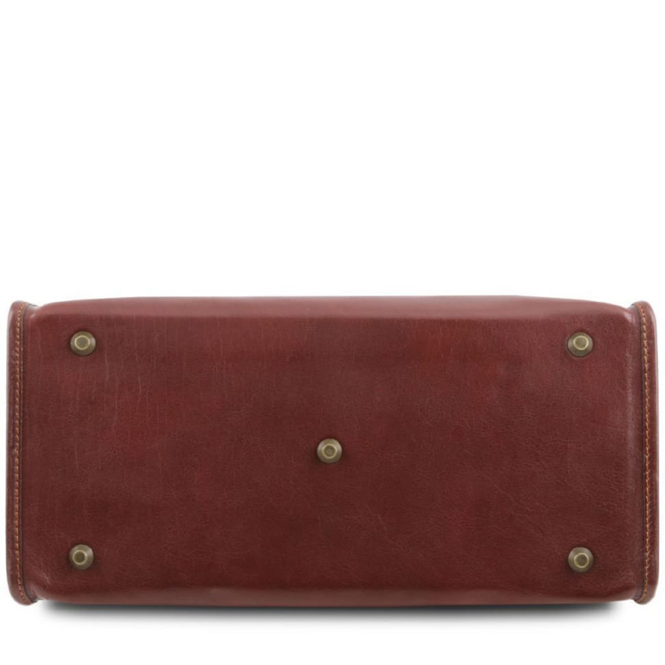 Коричневий Raffaello - Шкіряний саквояж Tuscany TL141852 