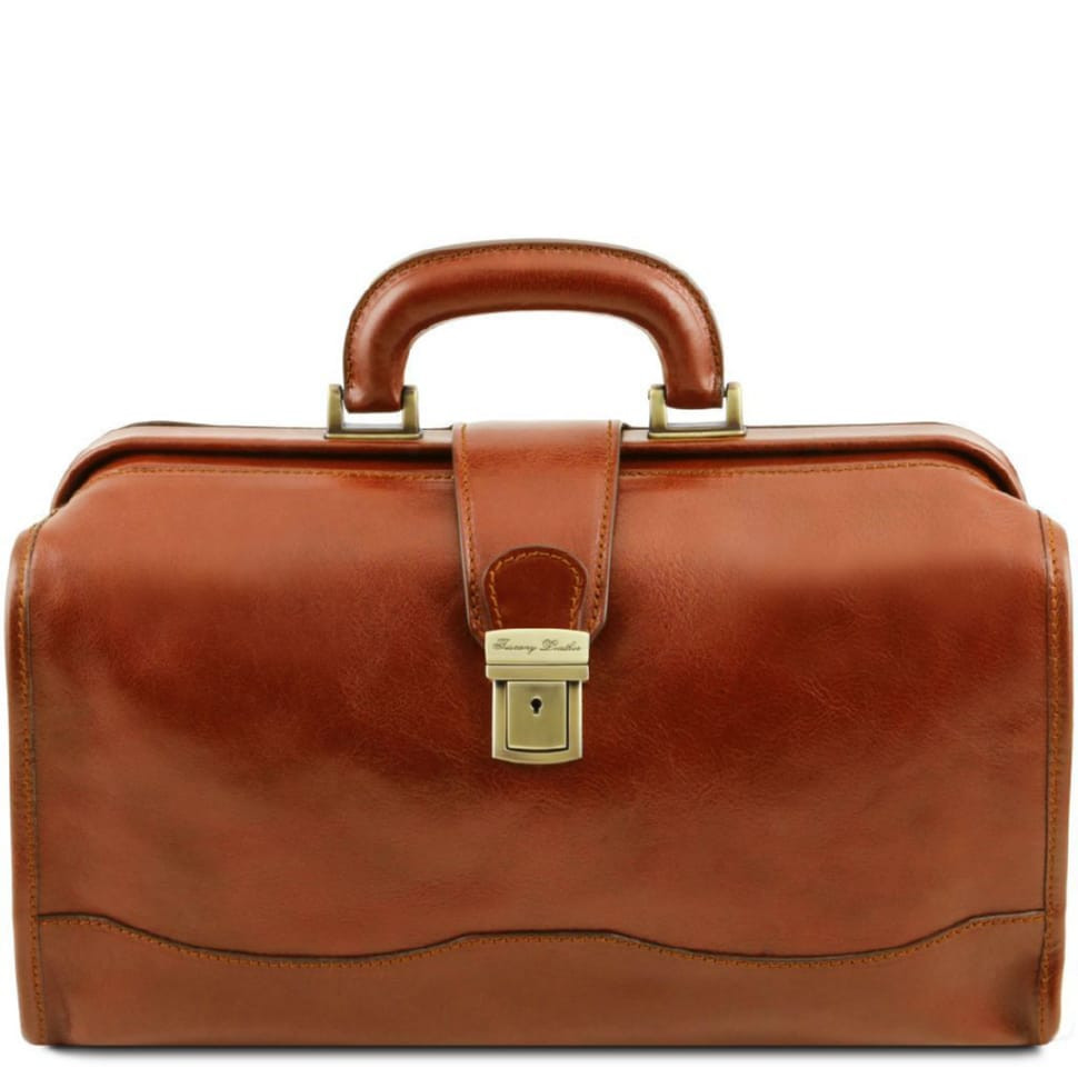 Коричневий Raffaello - Шкіряний саквояж Tuscany TL141852 