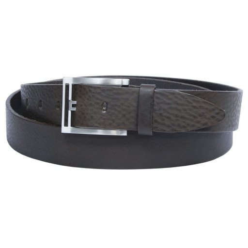 Шкіряний ремень 5021 moro коричневий TONY PEROTTI