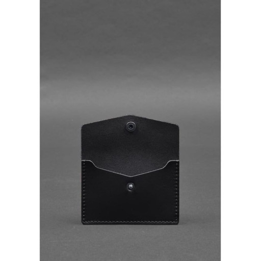 Шкіряний кард-кейс 9.0 чорний краст