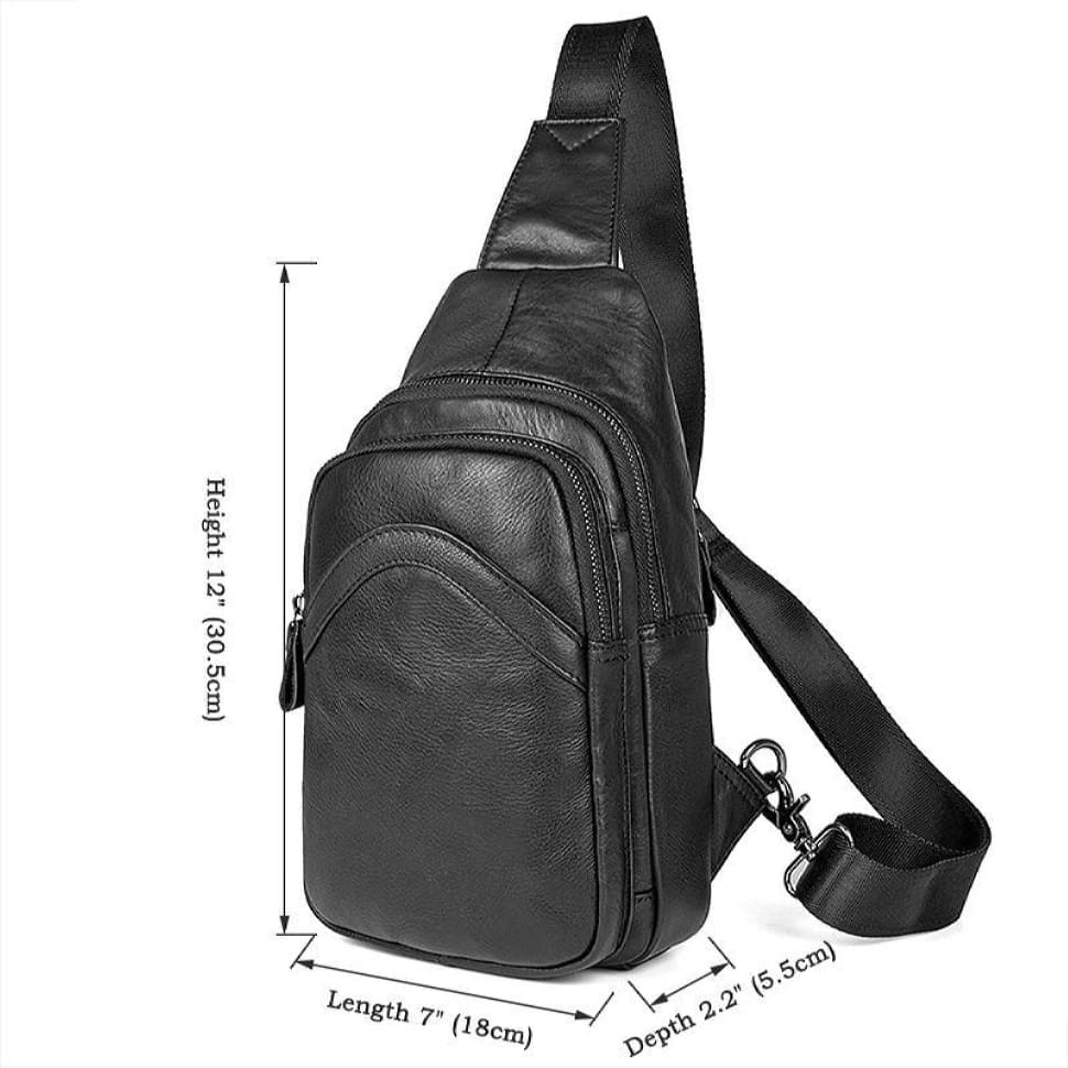 Міні-рюкзак чоловічий на одну шлею JD4013A John McDee