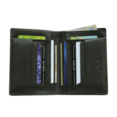 Leather wallet Giugiaro 2923 moro brown