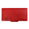 Портмоне женское Grande Pelle 533660 мм глянцевая кожа красное
