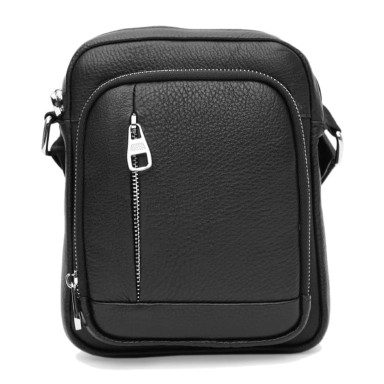 Мужская кожаная сумка Ricco Grande K13021-1bl-black