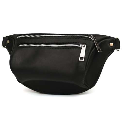 Напоясна сумка бананка в розмірі TARWA RA-3105-2lx чорна 2 відділення