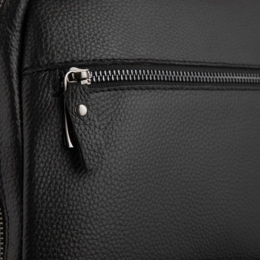 Шкіряний рюкзак DER FLINGER DF2019971-1 чорний