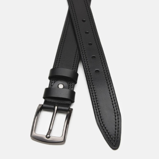 Чоловічий шкіряний ремінь Borsa Leather Cv1gnn16-125