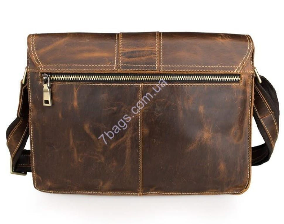 Практичний чоловічий месенджер зі шкіри John McDee