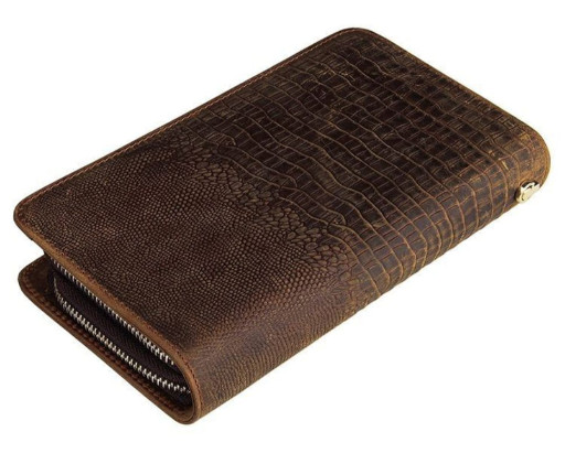 Чоловік клатч 8070R-1 з натуральної шкіри John McDee