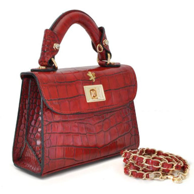 Pratesi KVE280/20 - Lucignano Small King Handbag in cow leather King Green