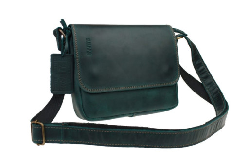 Сумка жіноча шкіряна маленька клатч SULLIVAN 2627 (23) зелена