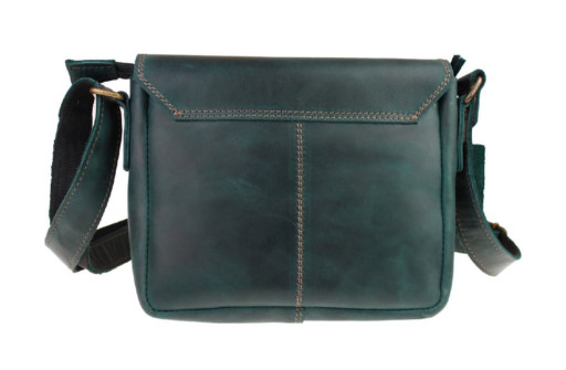 Сумка жіноча шкіряна маленька клатч SULLIVAN 2627 (23) зелена