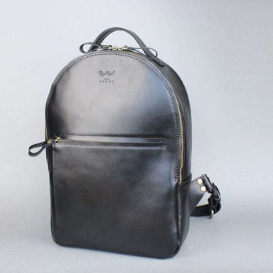 Groove M Leather Backpack black