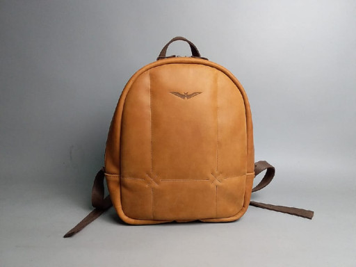 Шкіряний жіночий рюкзак P536