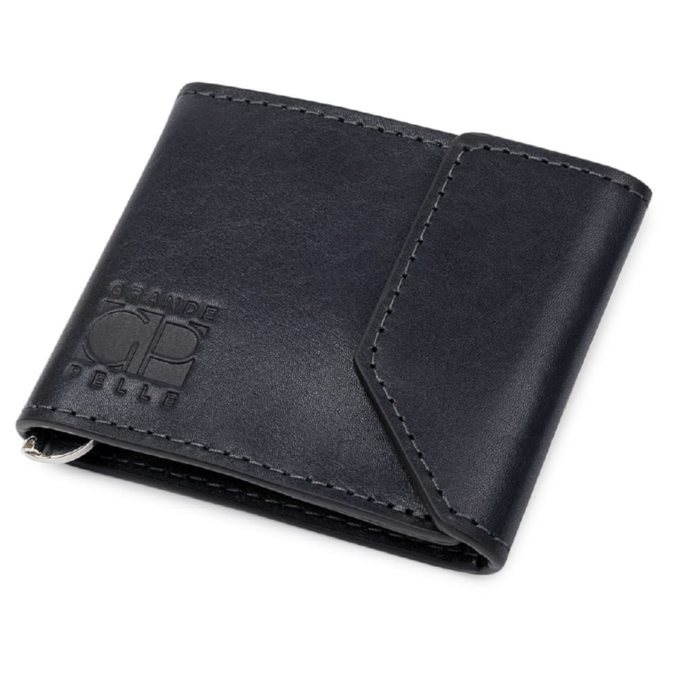 Стильний гаманець для жінок із натуральної шкіри ST Leather 22501 Чорний