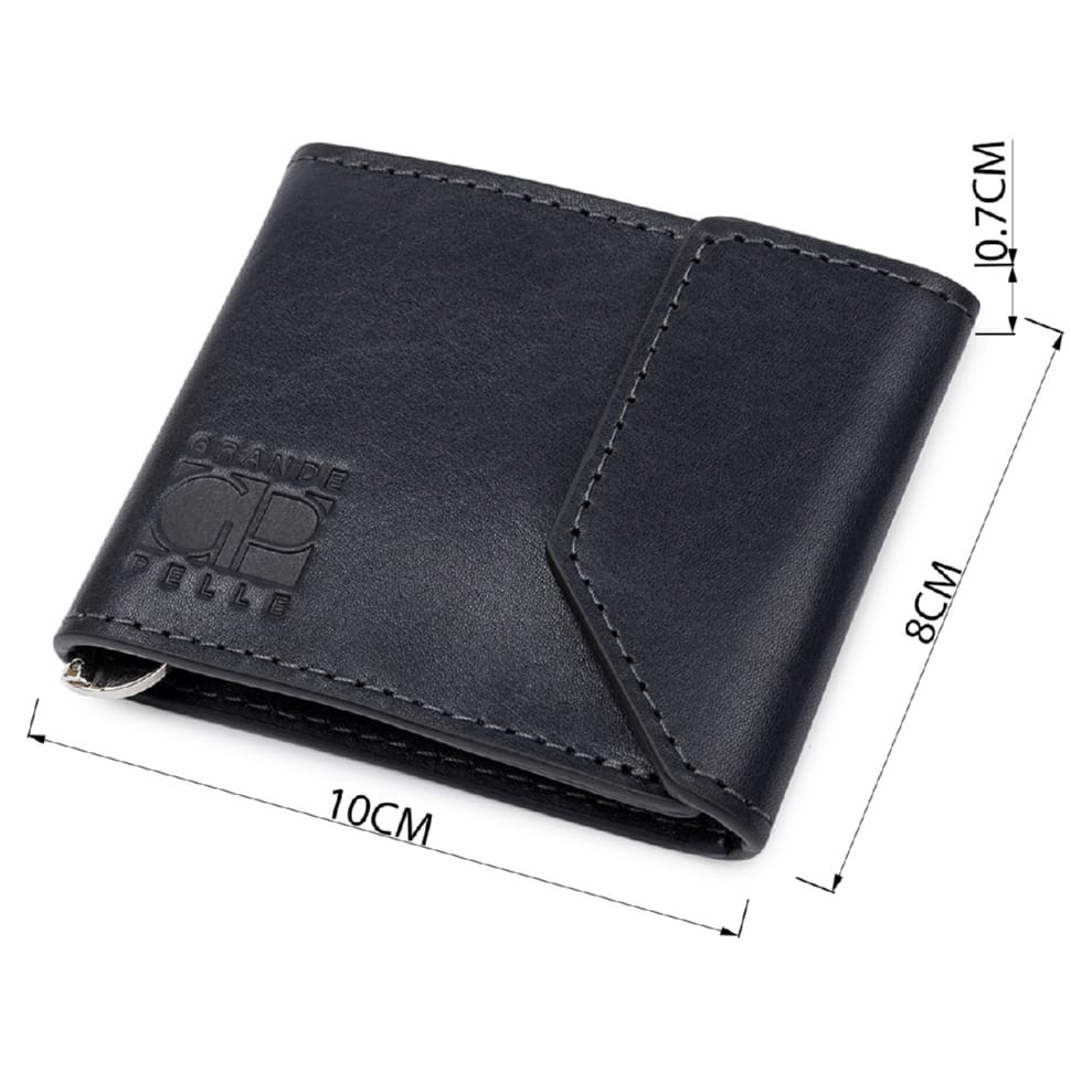 Стильний гаманець для жінок із натуральної шкіри ST Leather 22501 Чорний