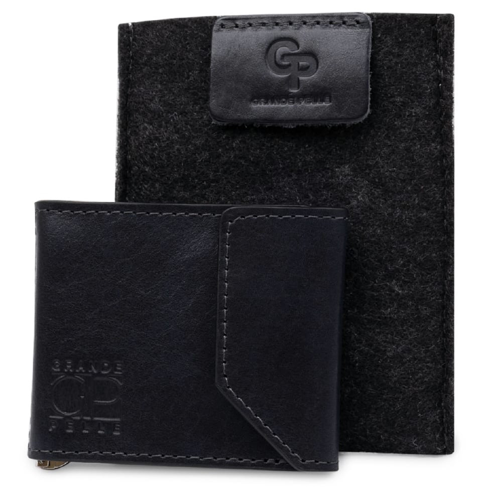 Стильний гаманець для жінок із натуральної шкіри ST Leather 22501 Чорний