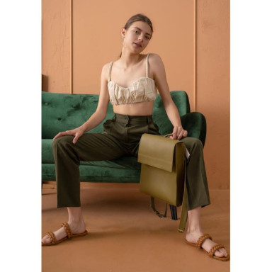 Women's backpack Tammy olive