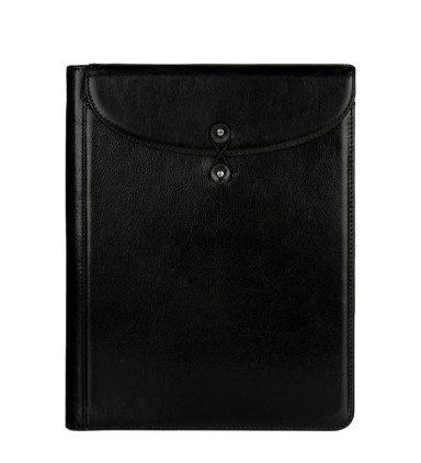 Leather Portfolio for Women - The Loved One -  Black color -  Time Resistance 5245801W