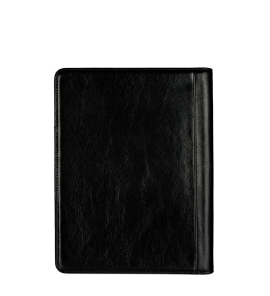 Leather Portfolio for Women - The Loved One -  Black color -  Time Resistance 5245801W