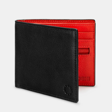 Mens wallet Yoshi Y2378 17 19 (Black/Red)