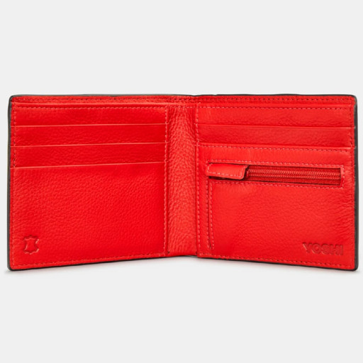 Гаманець чоловічий Yoshi Y2378 17 19 (Black/Red)