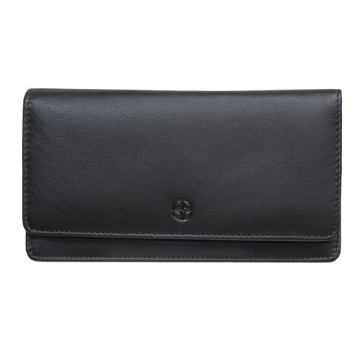 Шкіряне портмоне Cortina 5072 moro коричневий