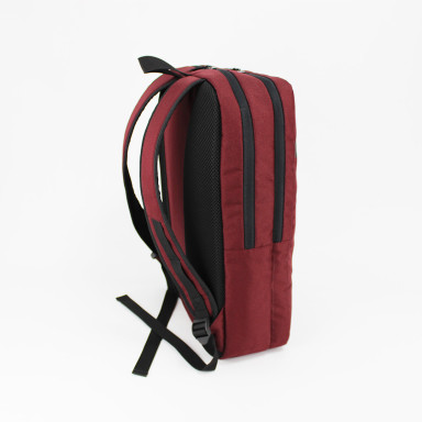 Burgundy 17 NETTEX Laptop Backpack by MAD | born to win™
