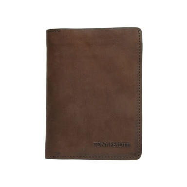 Leather wallet Metropolis 3571 moro brown