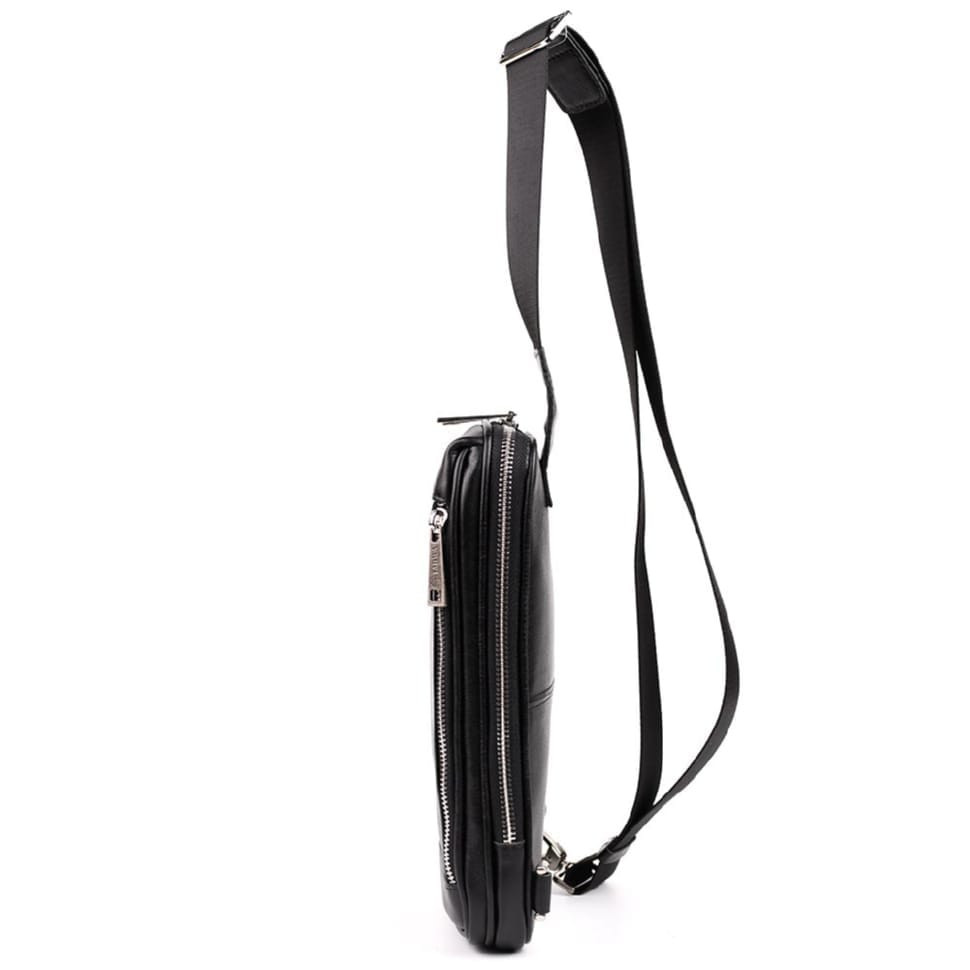 Mens business sling bag, business style TARWA GA-1536-4lx black