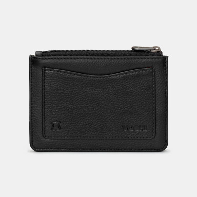 Жіночий шкіряний гаманець Yoshi Y1321 Sunflowers (Black)