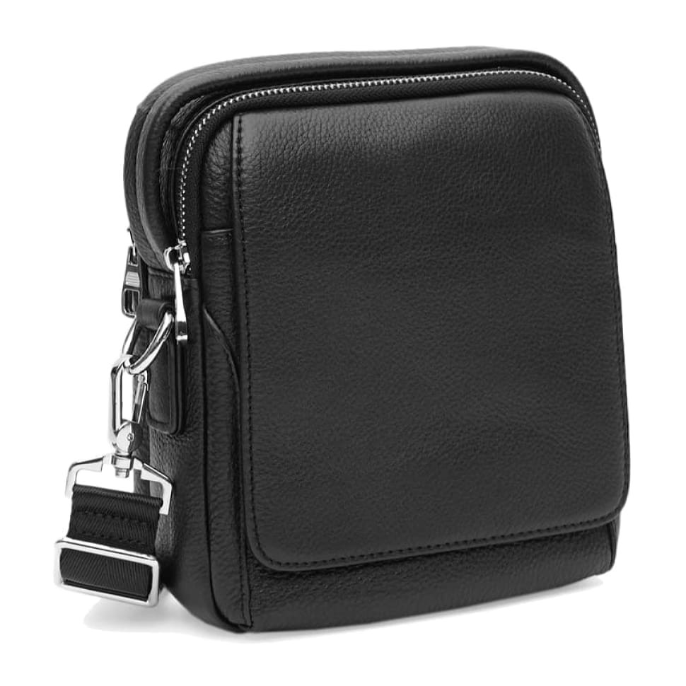 Чоловічі шкіряні сумки Ricco Grande K12053-black