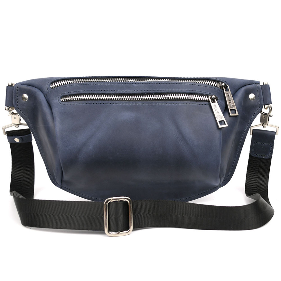 TARWA RK-3105-2lx blue fanny pack, size M, 2 compartments