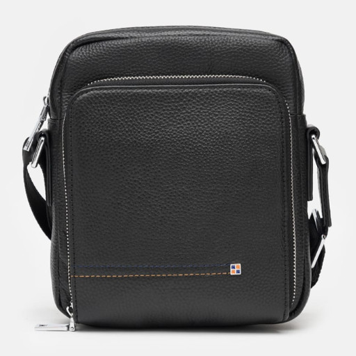 Чоловіча шкіряна сумка Ricco Grande K16207-black