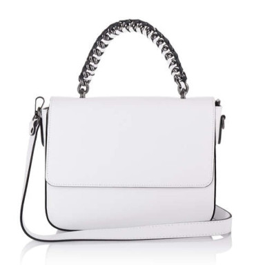 Virginia Conti Italy leather bag for women - Art01815white