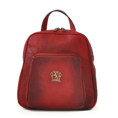 Pratesi BCL185 - Sirmione Backpack in cowhide leather Bruce Cherry