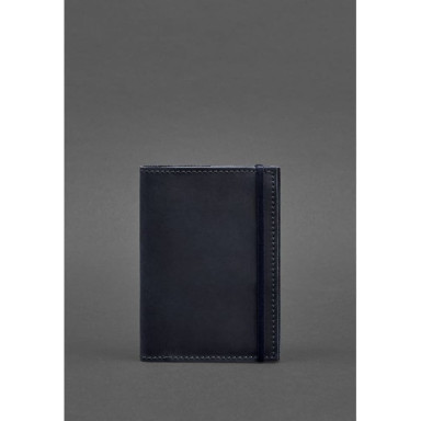 Leather Passport Cover 1.0 Blue
