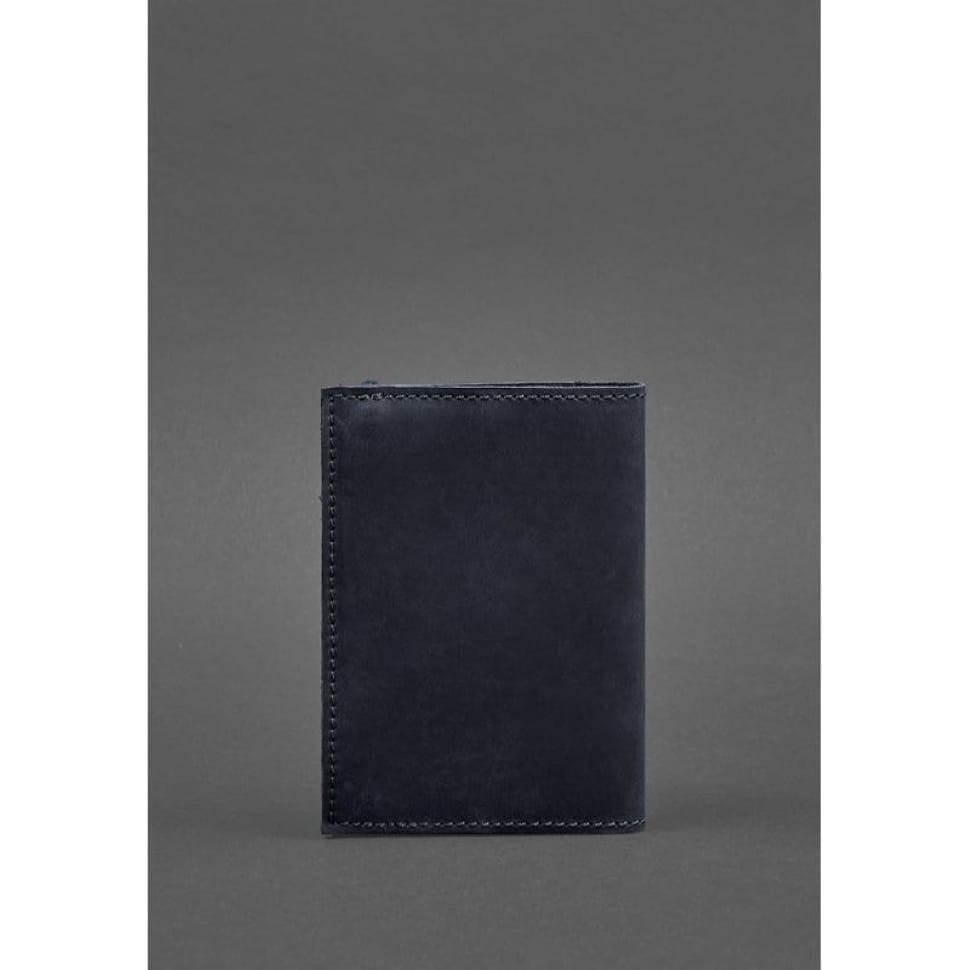 Leather Passport Cover 1.0 Blue