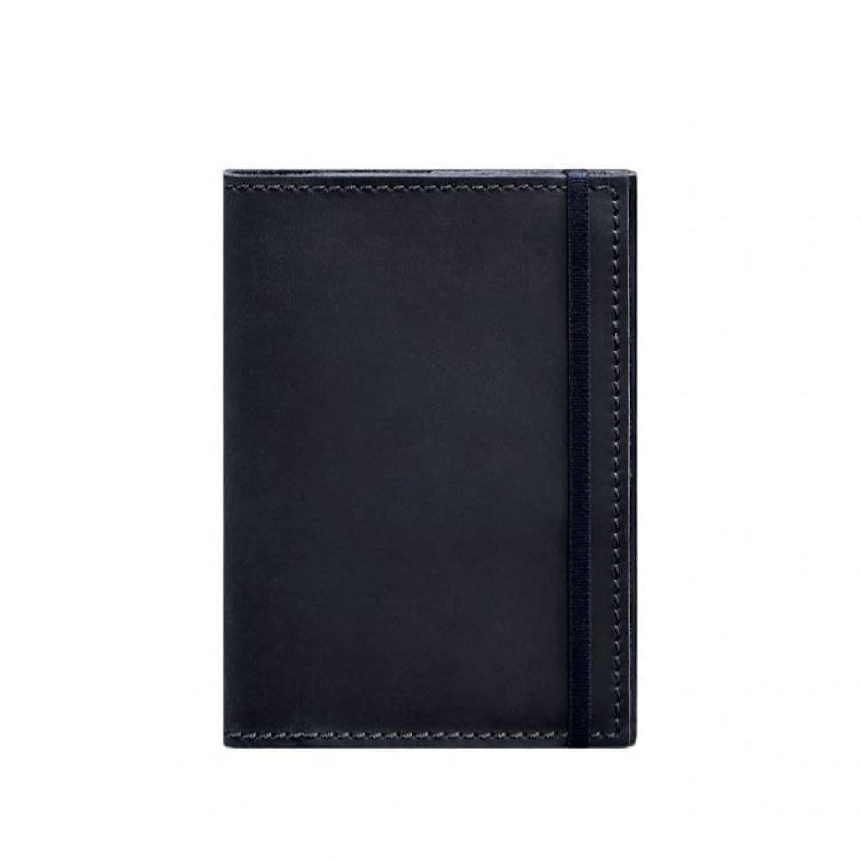 Leather Passport Cover 1.0 Blue