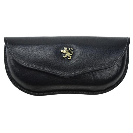 Pratesi BNE062/G - Eyeglass Case in cow leather B062/G Eyeglass Case B062/G Black