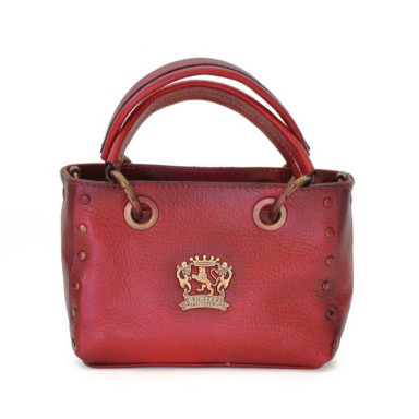 Pratesi BCL158 - Bagnone Lady Bag in cowhide leather Bruce Cherry