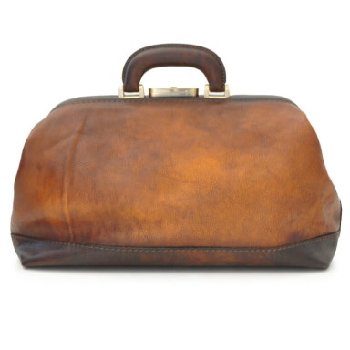 Pratesi BBL562 - Doctor Bag in cow leather Bruce Blue