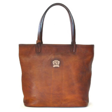 Pratesi BMA461 - Monterchi Tote Bag in cowhide leather Bruce Brown