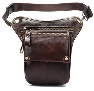 Belt bag from genuine leather BEXHILL BX3237C