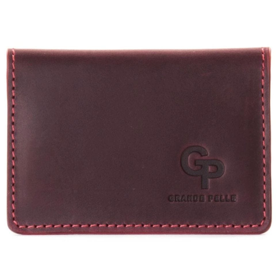 Cover for Rights, those passport, ID, burgundy (matte) Grande Pelle 211161