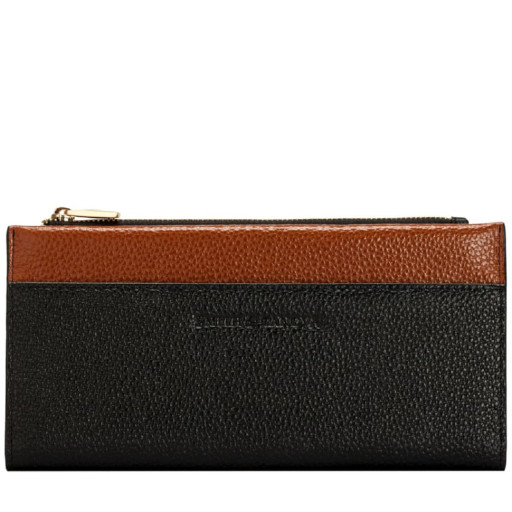 Гаманець жіночий Smith & Canova 26801 Althorp (Black-Tan)