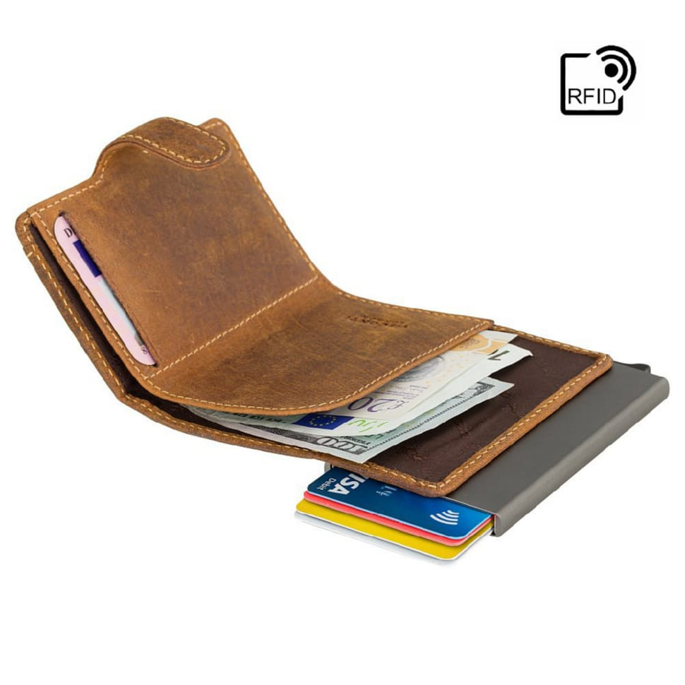 Гаманець-картхолдер Visconti VSL59 Fireblade (Oil Tan)