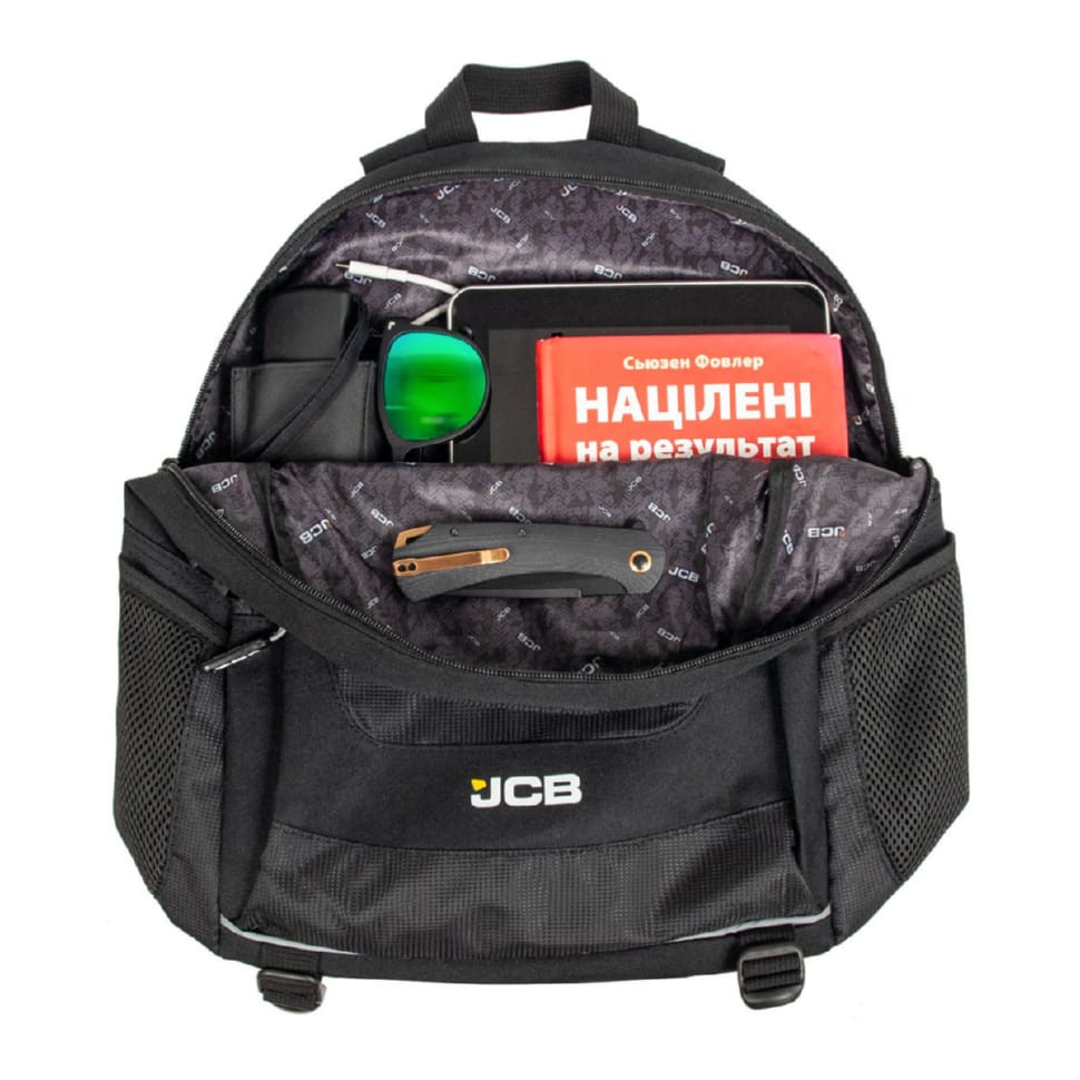 Рюкзак текстильний JCB BP64 (Black/Grey)