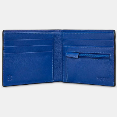 Men's wallet Yoshi Y2378 17 29 (Black/Blue)