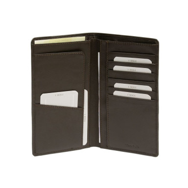 Leather wallet Cortina 5024 moro brown